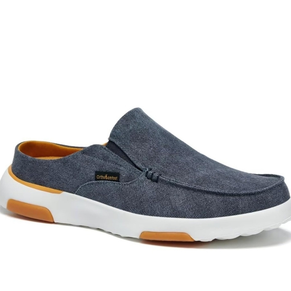 Orthocomfoot men's orthopedic slip on Loafers.